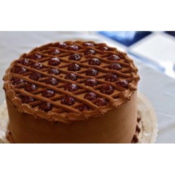 Chocolate Cross Butter Cream Cake 1kg